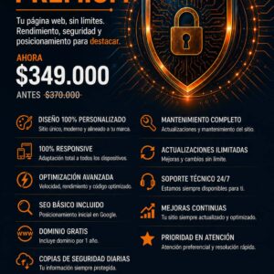PACK PREMIUM DESARROLLO WEB